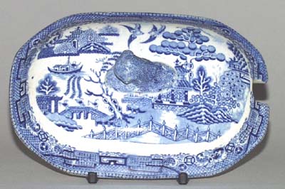 Sauce Tureen Cover c1840